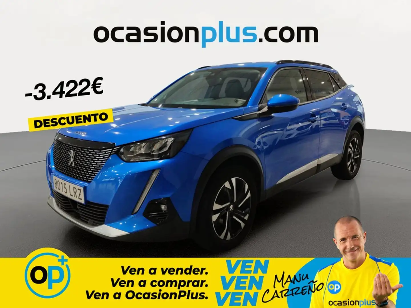 Peugeot 2008 1.2 PureTech S&S Allure Pack 130 Azul - 1
