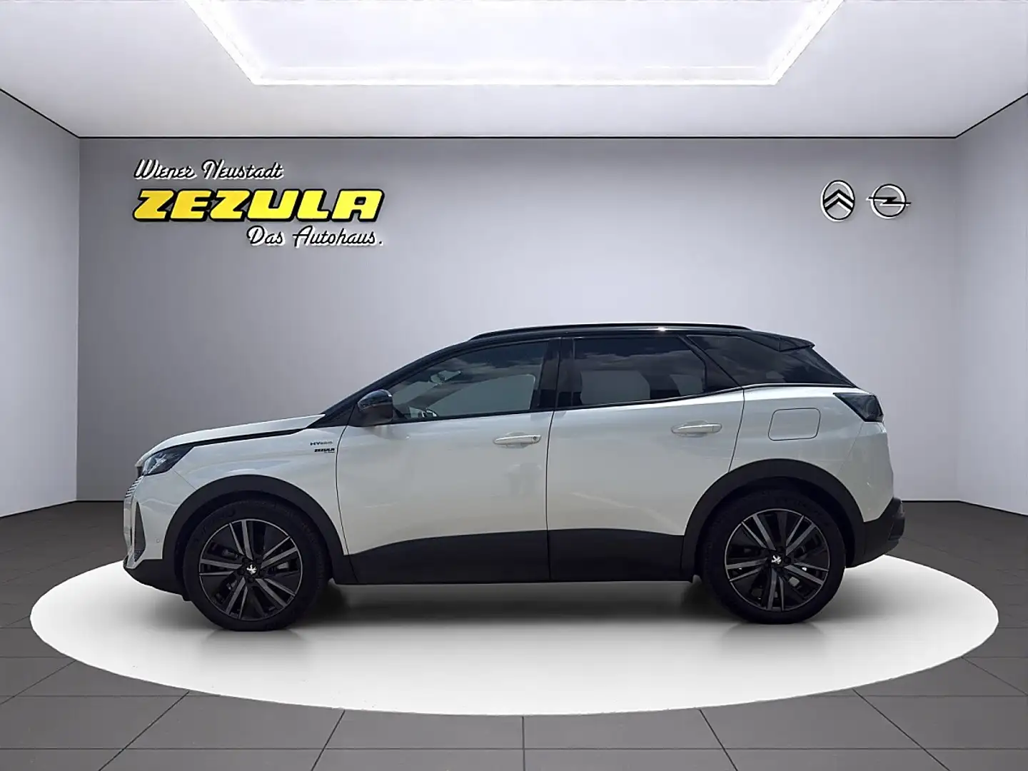 Peugeot 3008 Hybrid 225 e-EAT8 GT Aut. Weiß - 2