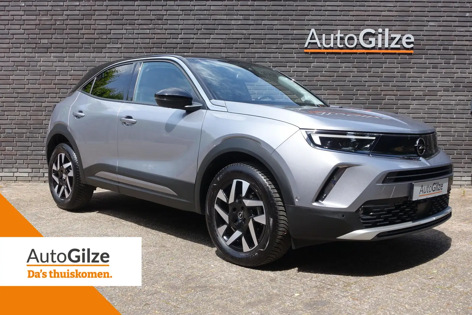 Opel Mokka 1.2 Turbo Automaat Elegance l Navi l Apple CarPlay Grau - 1