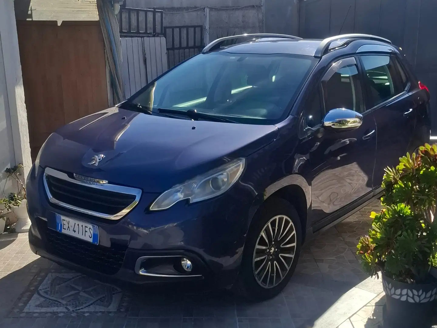 Peugeot 2008 2008 1.6 e-hdi 8v Active s Fioletowy - 1