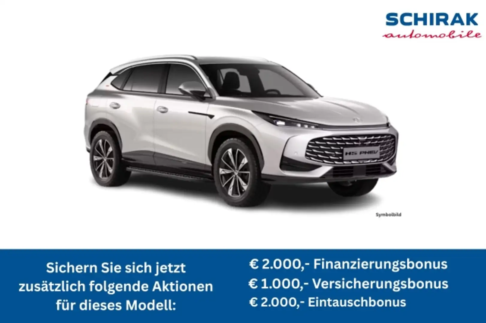 MG HS PHEV+ Luxury Lenkradheizung Silber - 1