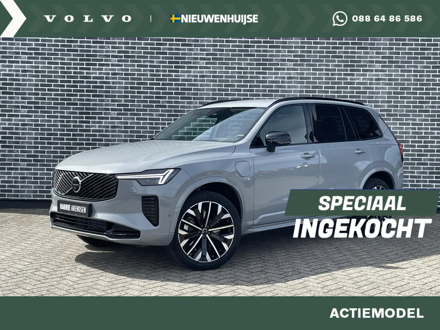 Volvo XC90 2.0 T8 Plug-in hybrid AWD Plus Dark | Facelift | H Gris - 1