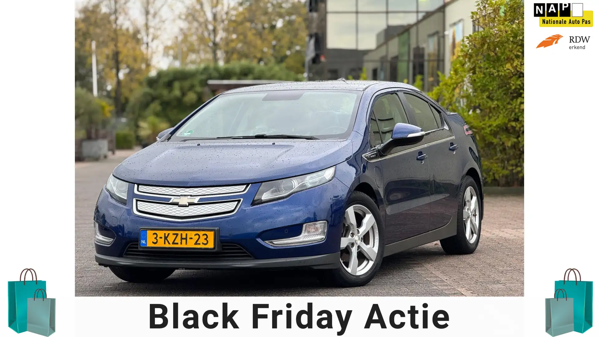 Chevrolet Volt 1.4 LTZ | Automaat | Leder stoelen | Camera | Stoe Modrá - 1