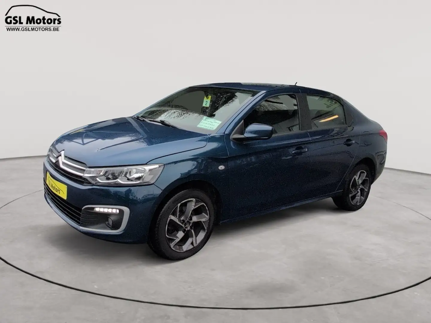 Citroen C-Elysée 1.6 VTi 115cv 06/2018 Automatic Bleue Airco Cruise Bleu - 1