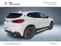 BMW X2 sDrive18dA 150ch M Sport X Euro6d-T 118g Weiß - thumbnail 2