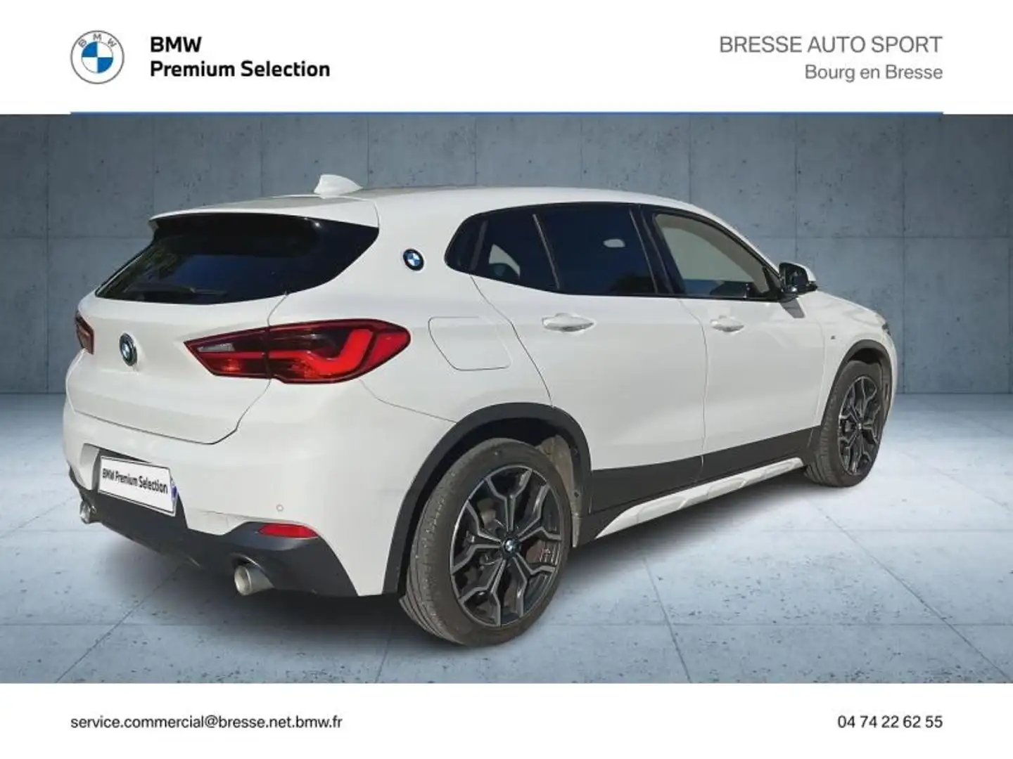 BMW X2 sDrive18dA 150ch M Sport X Euro6d-T 118g Wit - 2