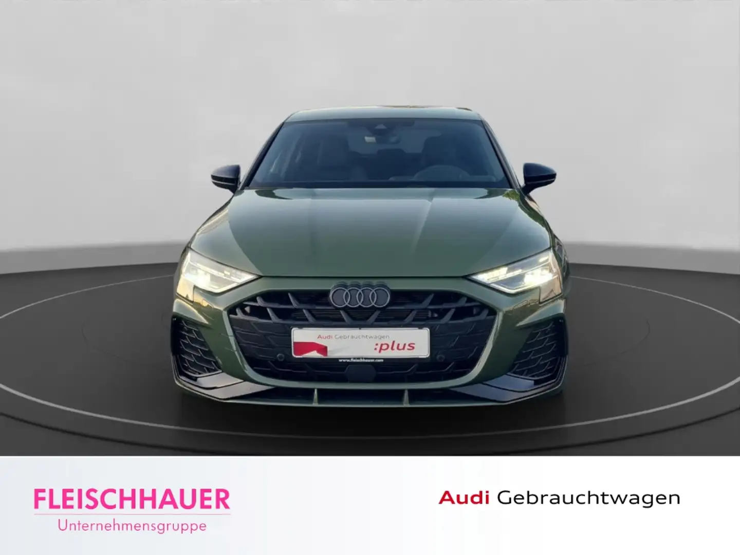 Audi A3 Sportback 35 TDI S line S-tronic HUD+NAVI+LED+SOUN Grün - 2