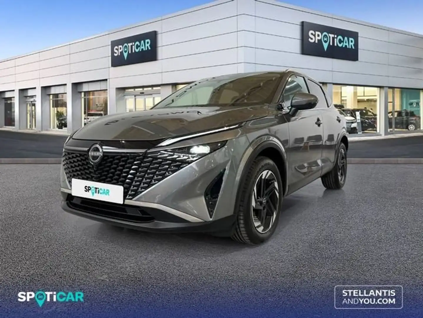 Nissan Qashqai DIG-T 116kW CVT N-Connecta Gris - 1