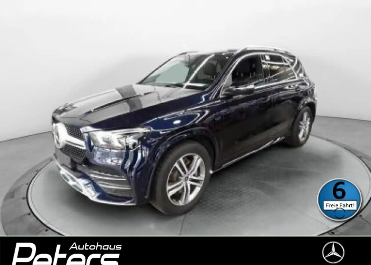 Mercedes-Benz GLE 350 GLE 350 de AMG 4M Burmester/Memory/360°/AHK/Pano Blau - 1