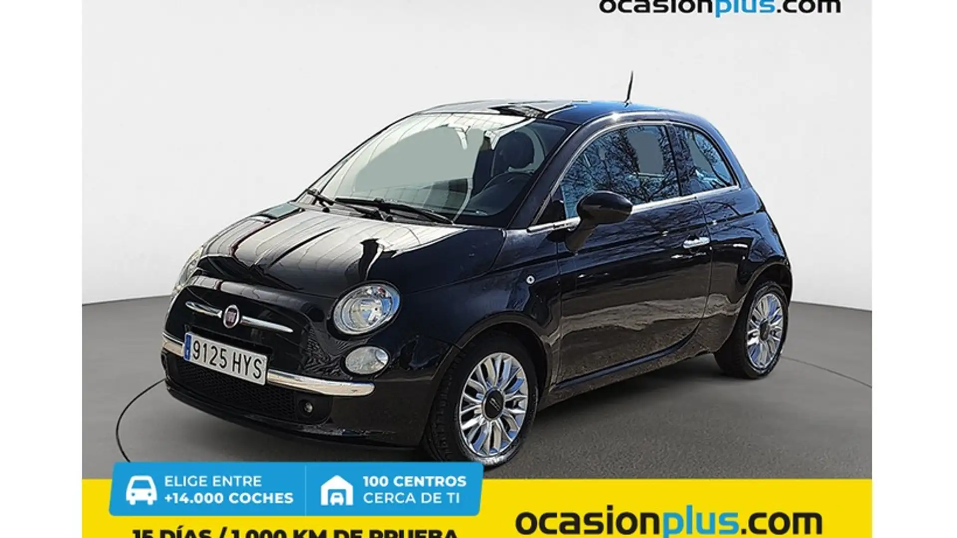 Fiat 500 1.3Mjt S&S Lounge 95 Negro - 1