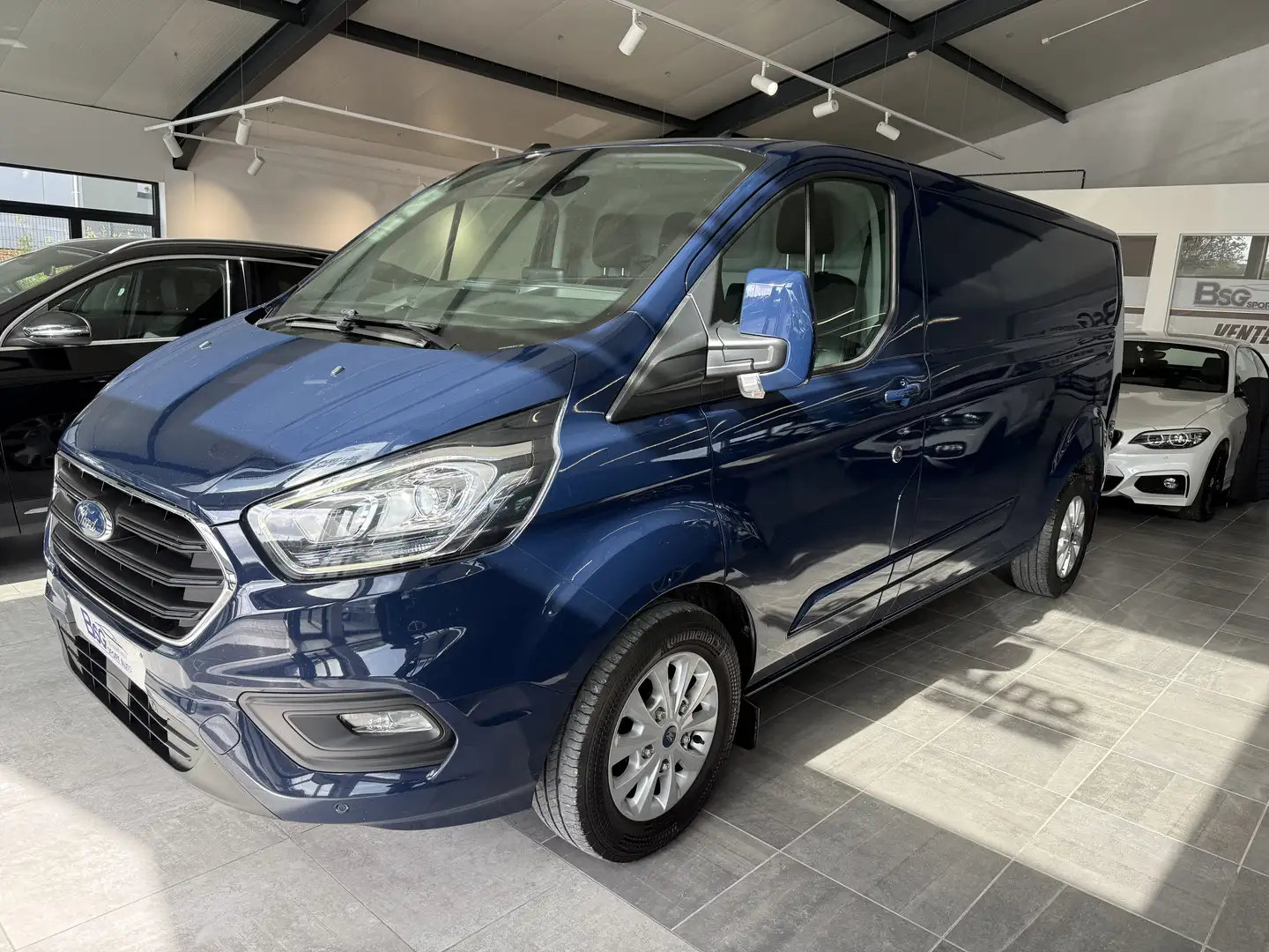 Ford Transit Custom 2.0 TDCi//super equipee//boite auto///tva Blauw - 1