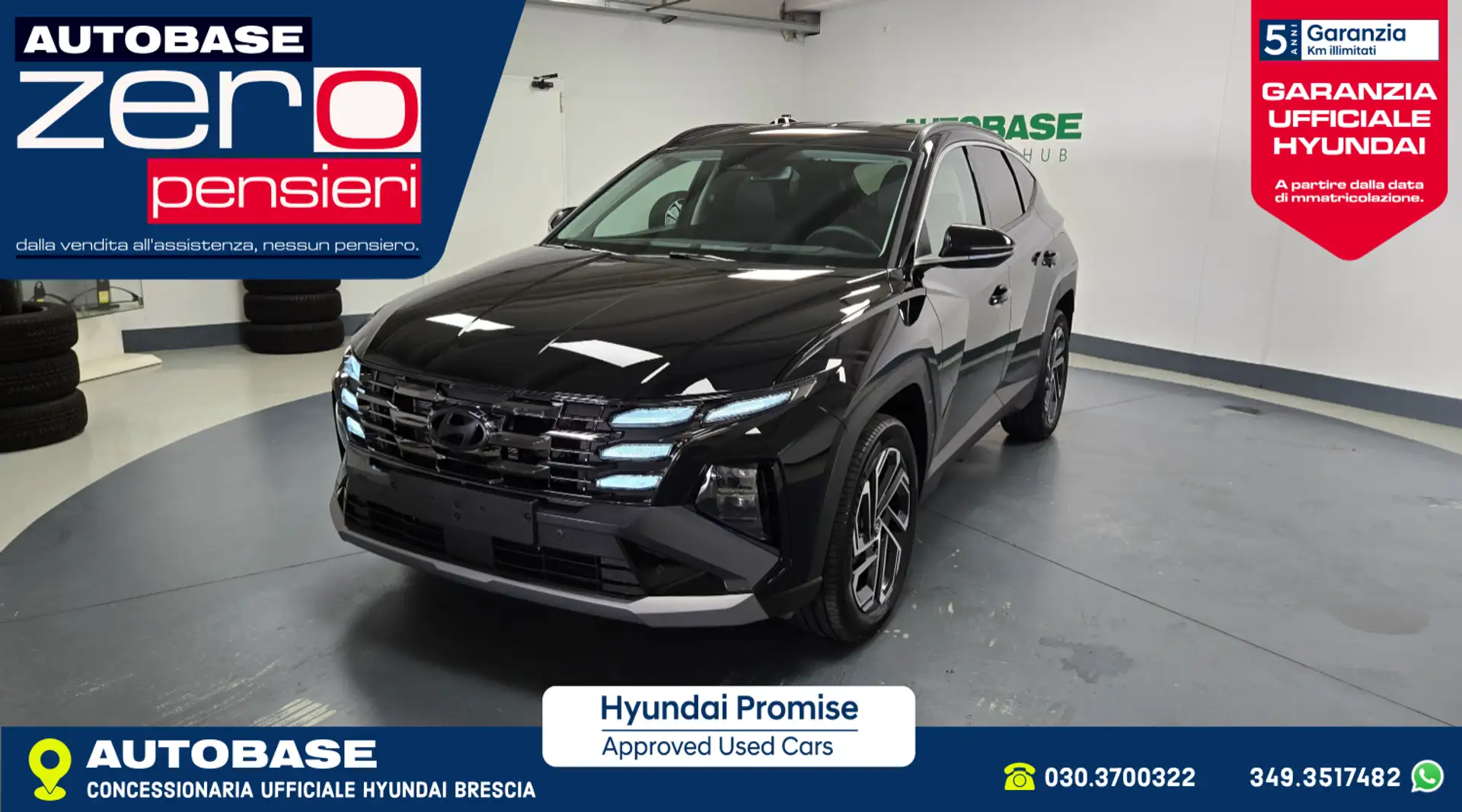 Hyundai TUCSON 1.6 hev Exellence 2wd auto Blu/Azzurro - 1