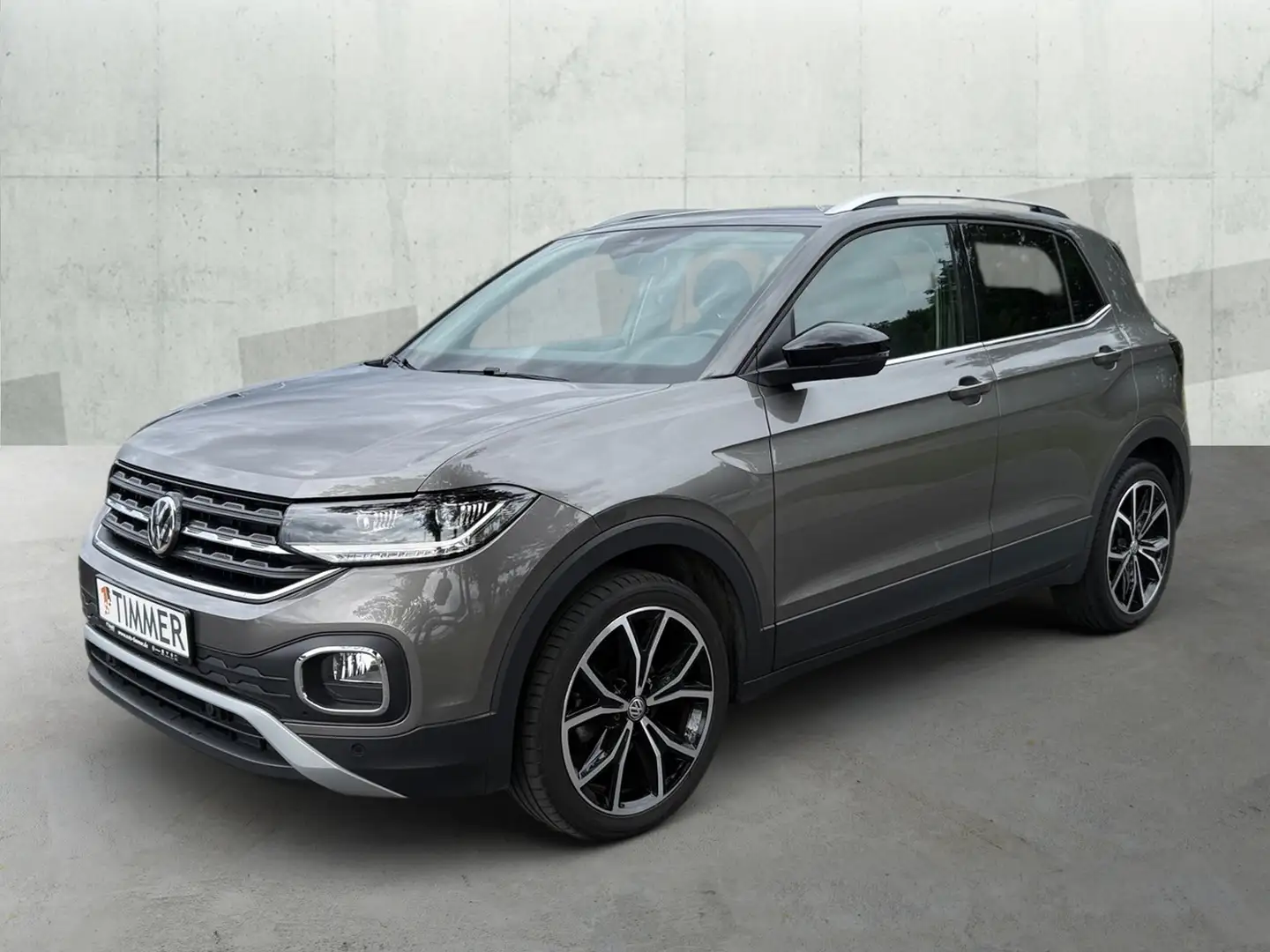 Volkswagen T-Cross 1.0 TSI DSG *LED *ACC *VIRTUAL *NAVI *APP *ALU *S Grau - 2
