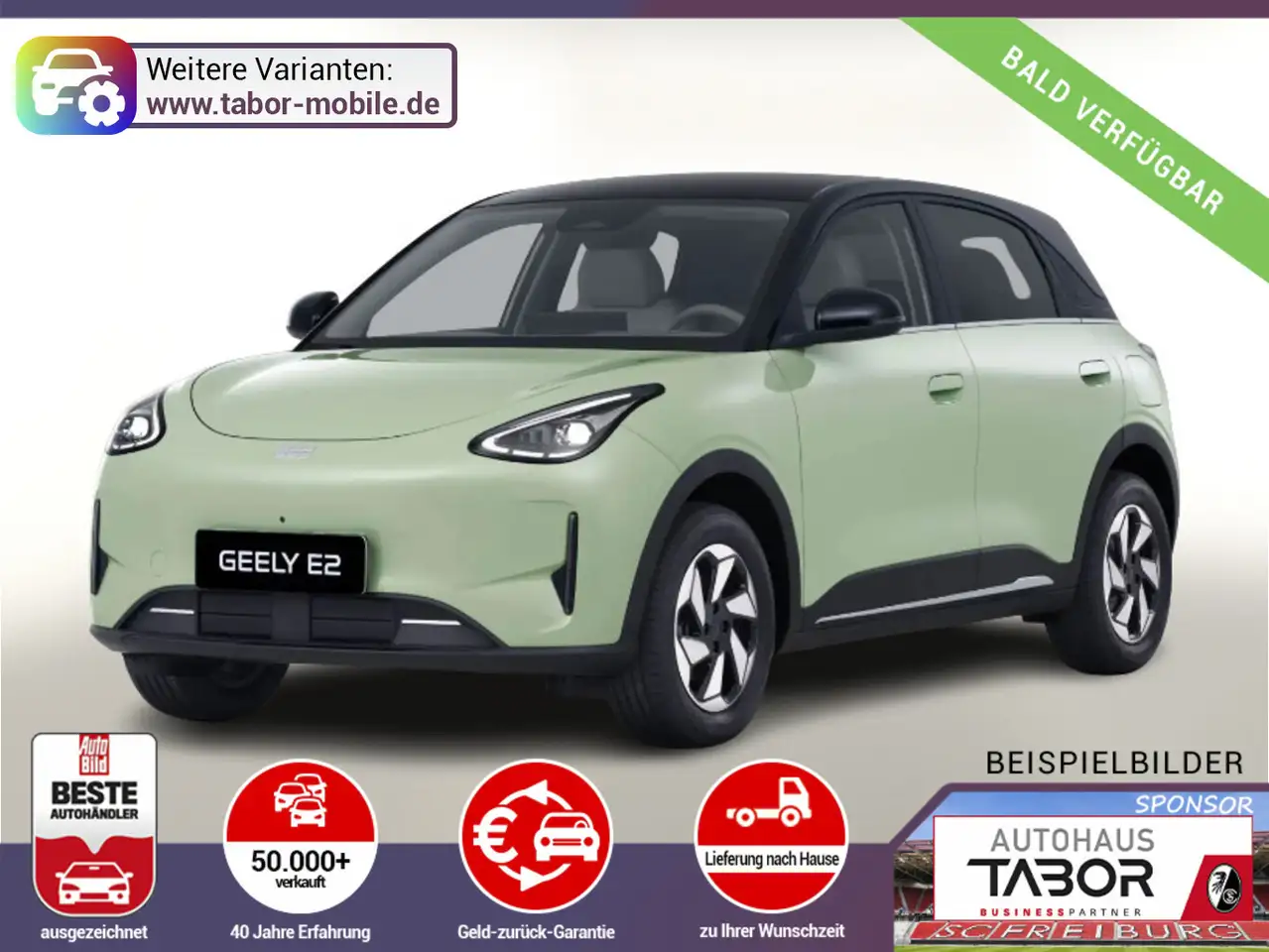 Geely E2 47,1 kWh Max Nav Leder elSitze Kam UVP-11%* — photo 1 of 14