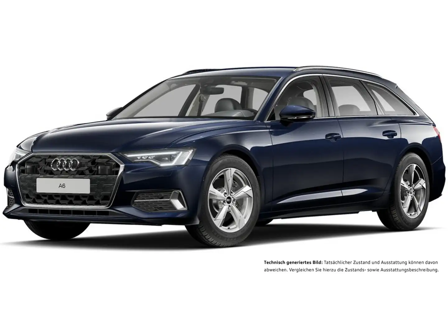 Audi A6 Avant 45 advanced AHK CAM ACC LM18 E-KLAPPE Blau - 2