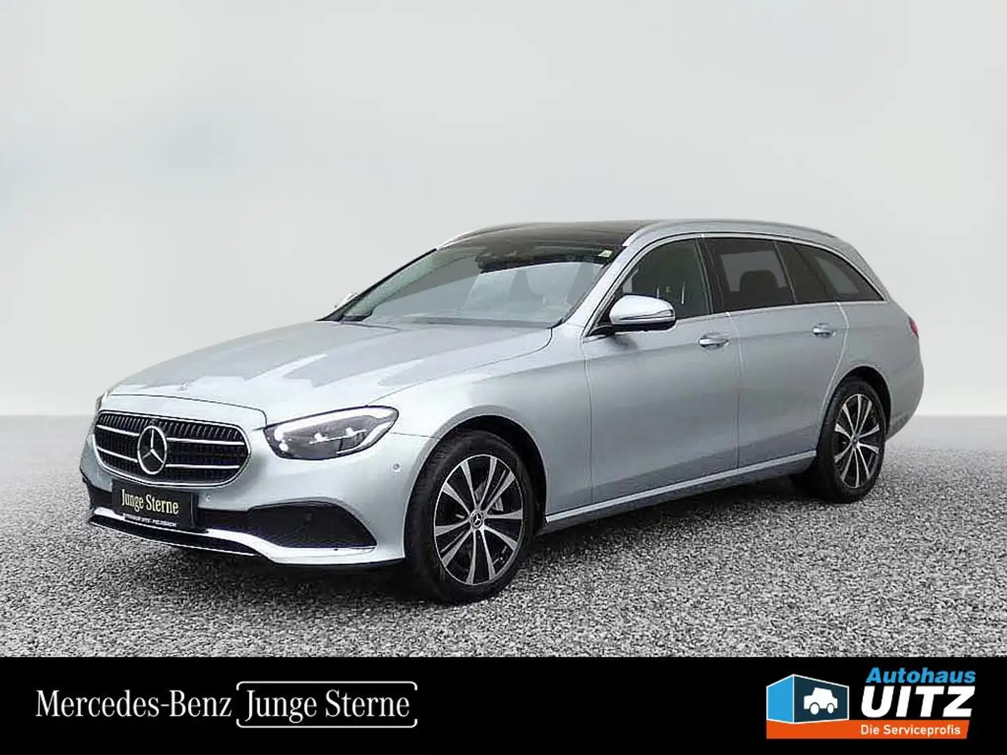 Mercedes-Benz E 300 de 4MATIC Avantgard +Pano+AIR+Fahrass Silber - 1