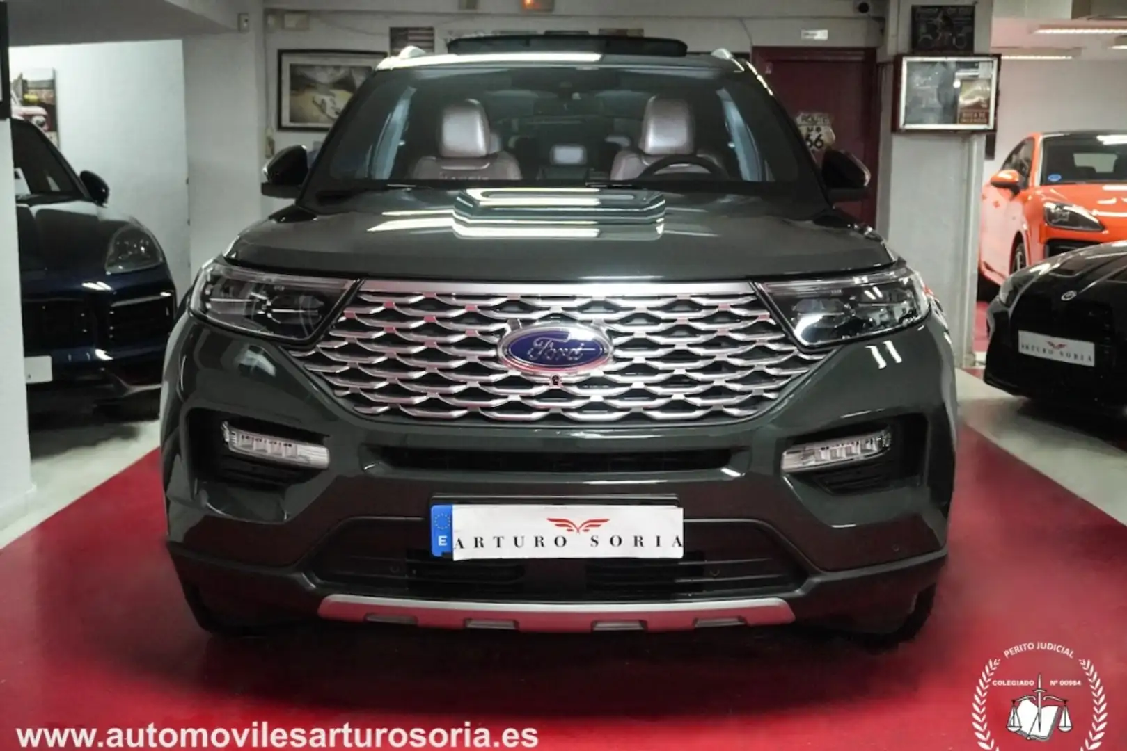 Ford Explorer 3.0 PHEV Platinium AWD 450 Verde - 2