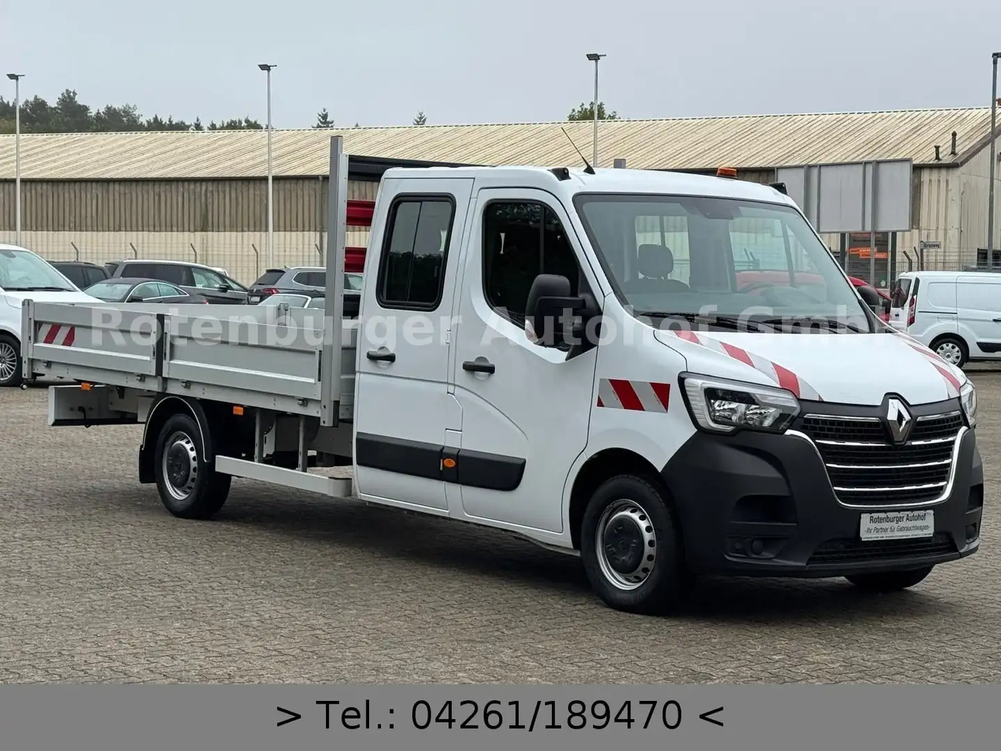 Renault Master 2.3 DCI*DOKA*PRITSCHE*L4*EXTRALANG*3,5T* Weiß - 2