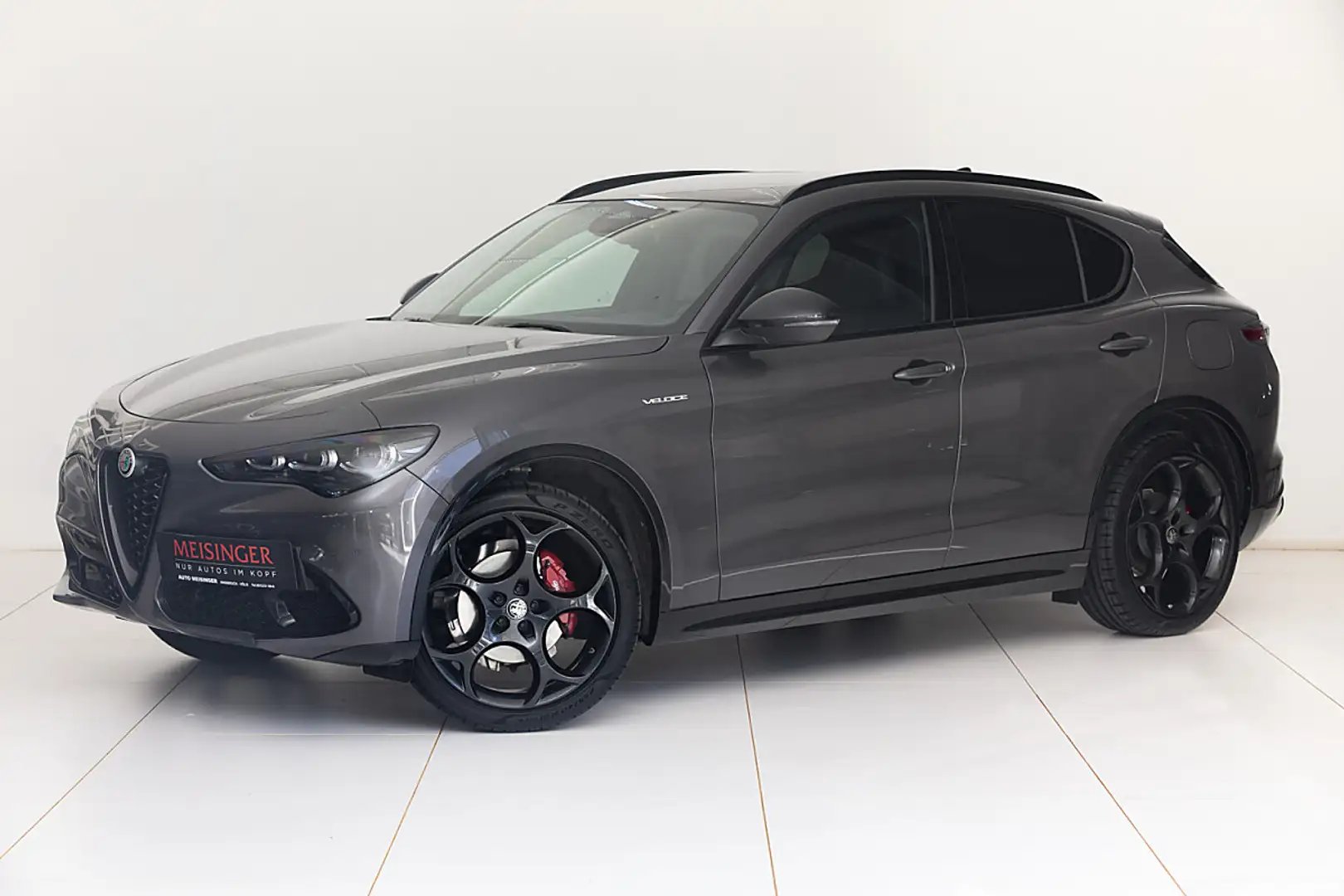 Alfa Romeo Stelvio Veloce 2,2 16V 210 AT8 Q4 Grau - 1