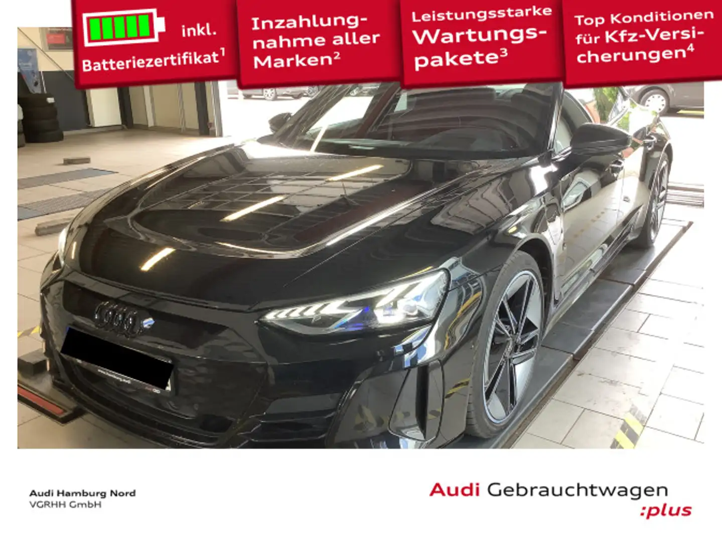 Audi RS e-tron GT e-tron RS GT quattro B&O Navi HeadUp Keramik ACC Schwarz - 1