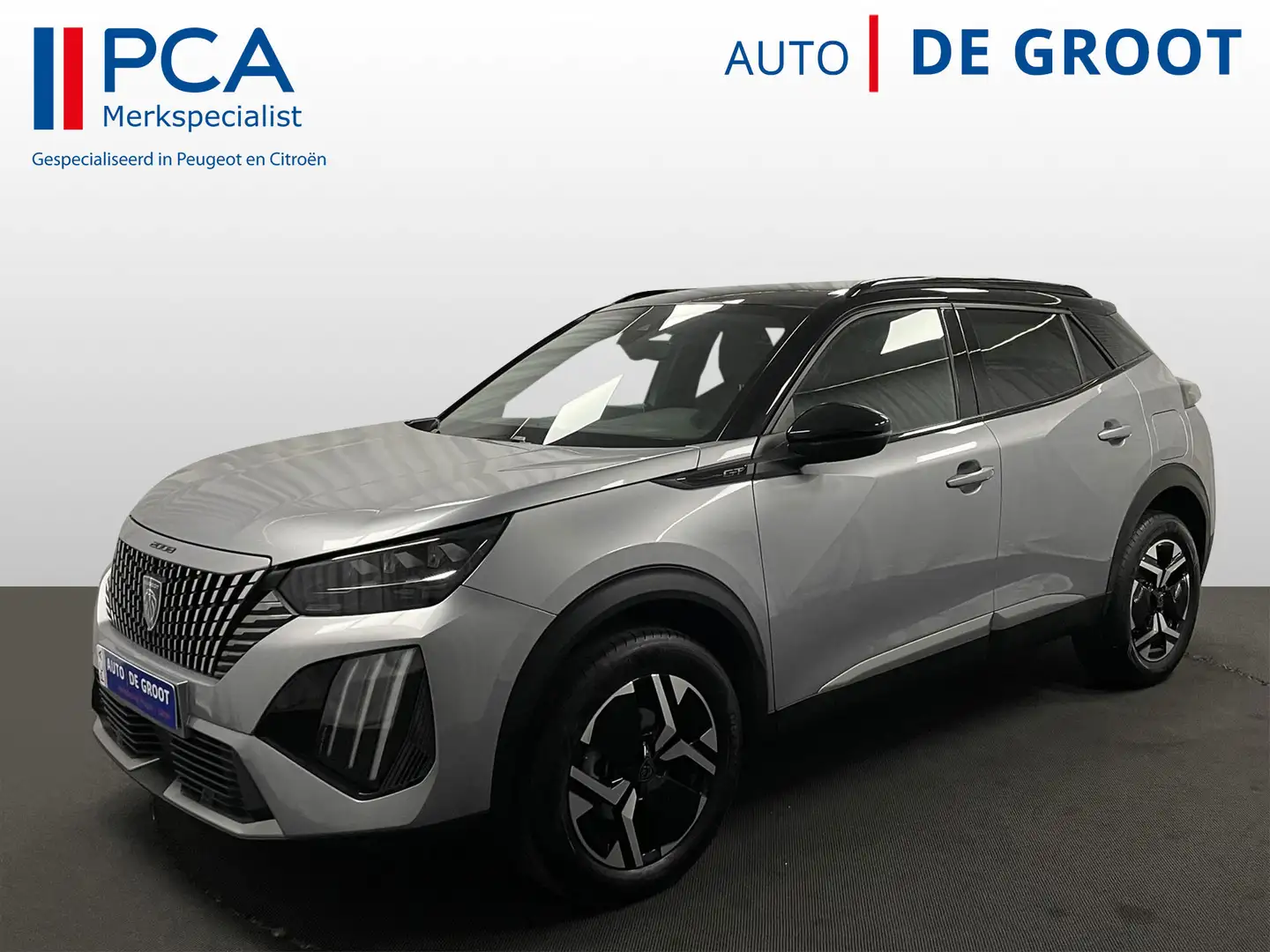 Peugeot 2008 GT Autom. 130pk Carplay Navi | 3D Dash | Two Tone Grigio - 1