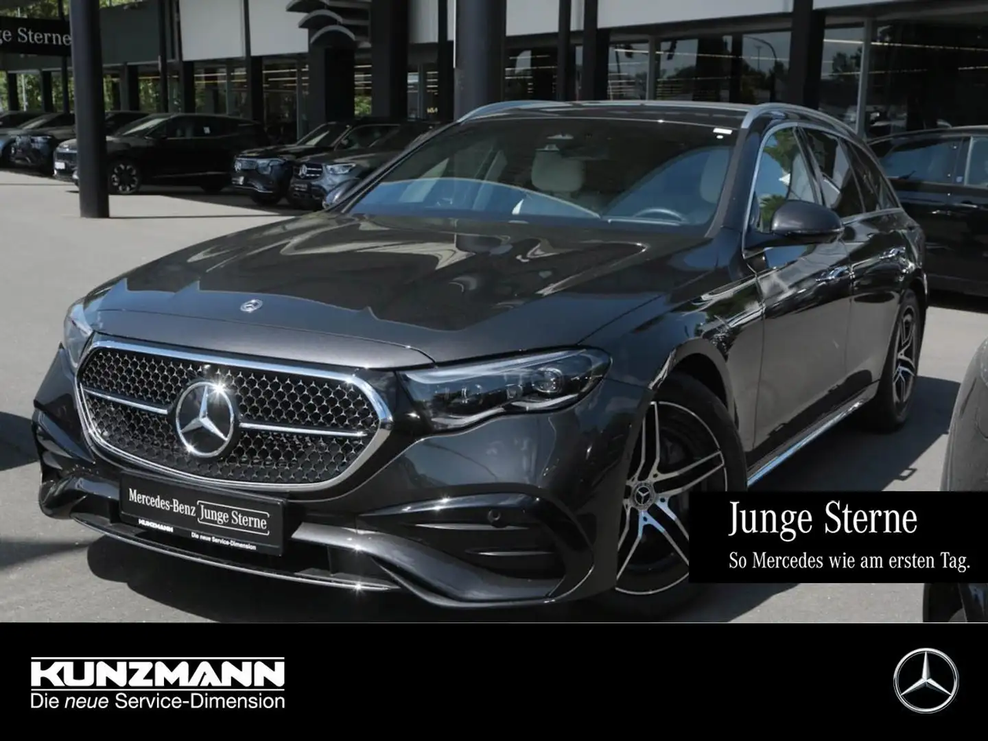 Mercedes-Benz E 300 de T AMG MBUX Navi-Prem. Sitzklima Memory Grau - 1