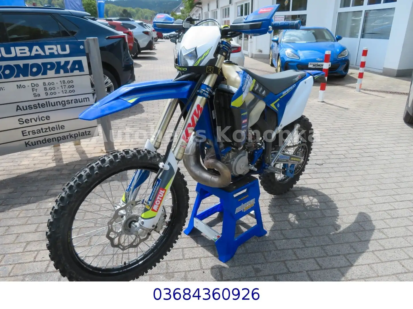 Sherco 300 SEF actory 2023 Konopka Edition 44BH 4,99% Albastru - 1