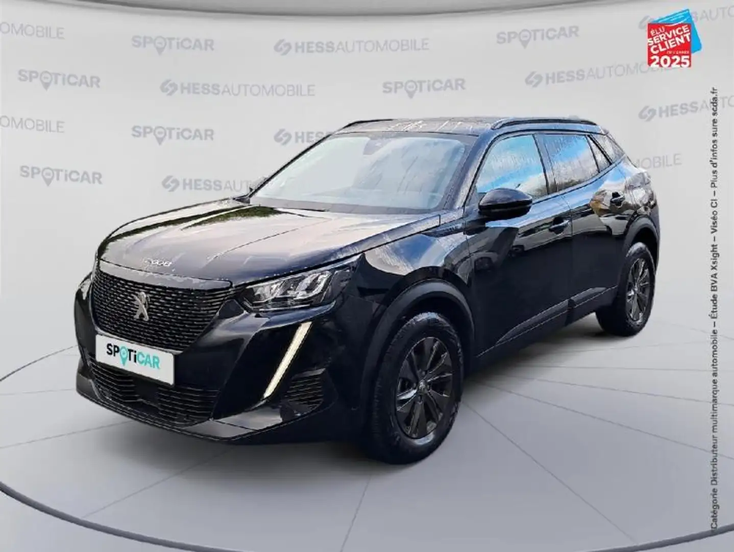 Peugeot 2008 1.2 PureTech 100ch S/S Style GPS Radar AR Carplay Schwarz - 1