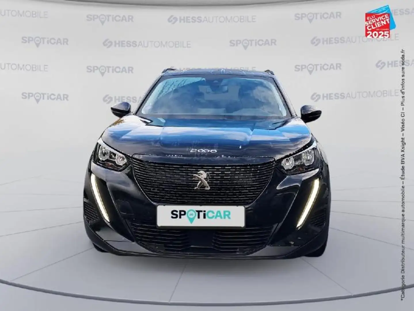 Peugeot 2008 1.2 PureTech 100ch S/S Style GPS Radar AR Carplay Schwarz - 2