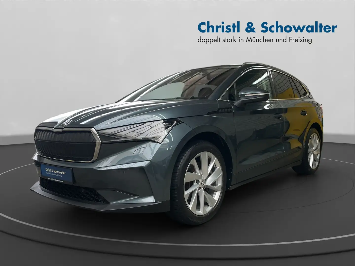 Skoda Enyaq 80 150kW Suite LED NAVI DCC 3ZAC LANE ACC Gris - 2