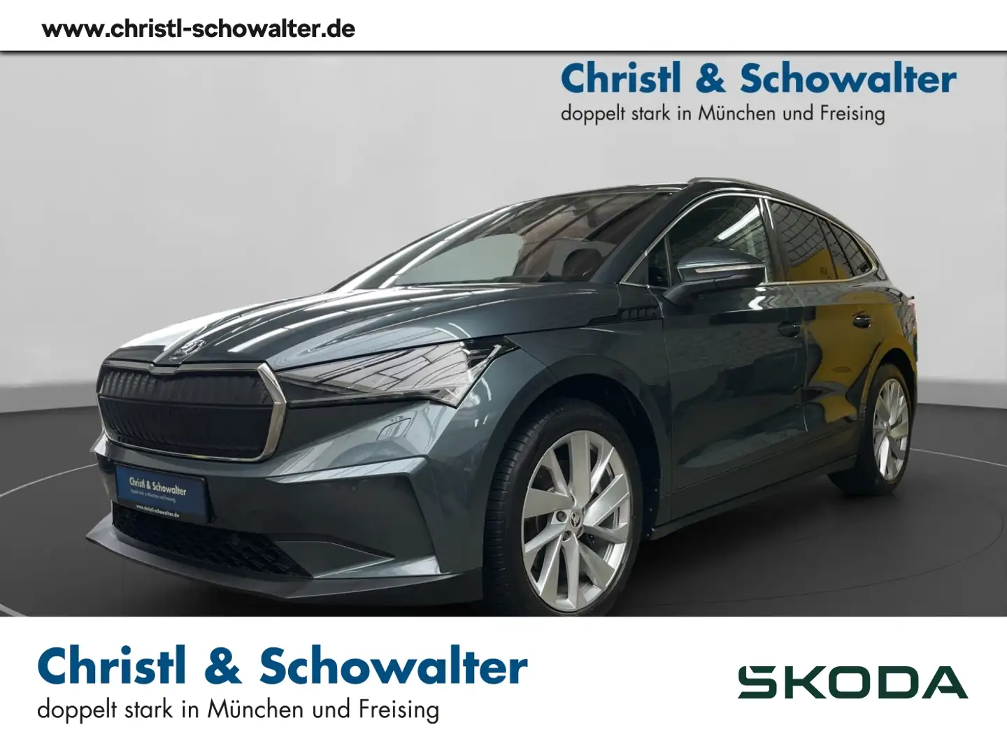 Skoda Enyaq 80 150kW Suite LED NAVI DCC 3ZAC LANE ACC Gris - 1