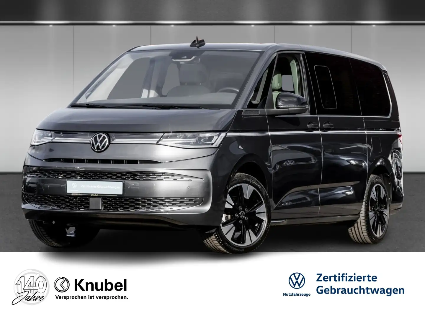 Volkswagen T7 Multivan Style 2.0 TDI DSG LÜ IQ.Light Standh. Navi Keyless Grau - 1