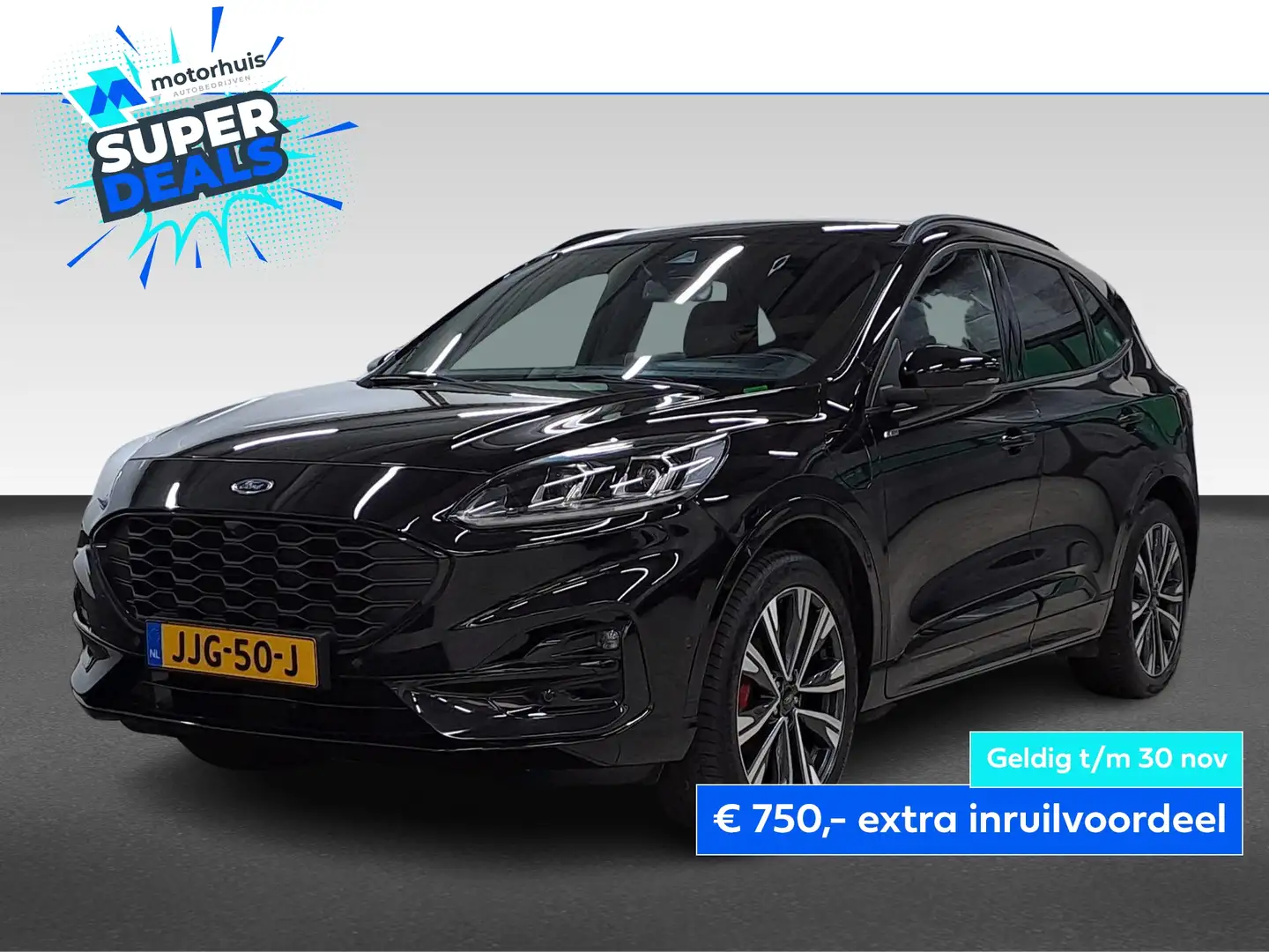 Ford Kuga 2.5 PHEV 225PK ST-LINE X NAVI LED ADAPTIVE CRUISE Noir - 1