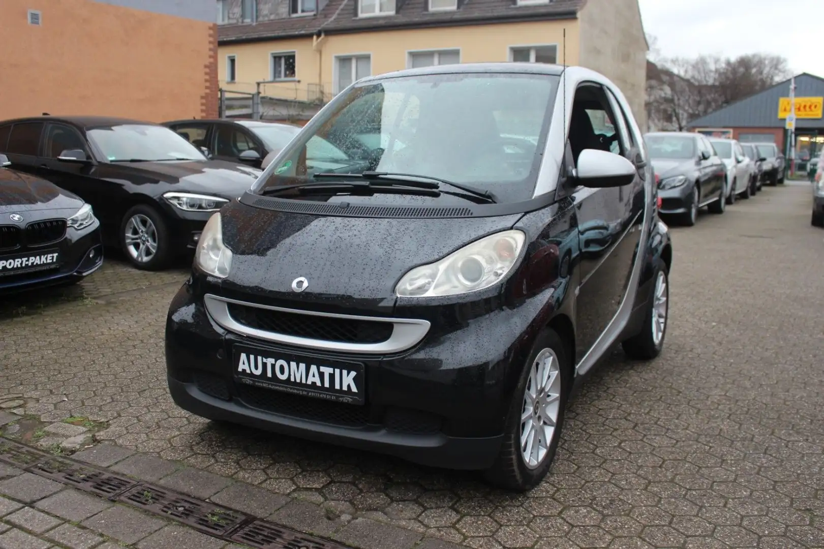 smart forTwo Coupe 52 kW/Panorama/Klima/Allwetter/ Silber - 1