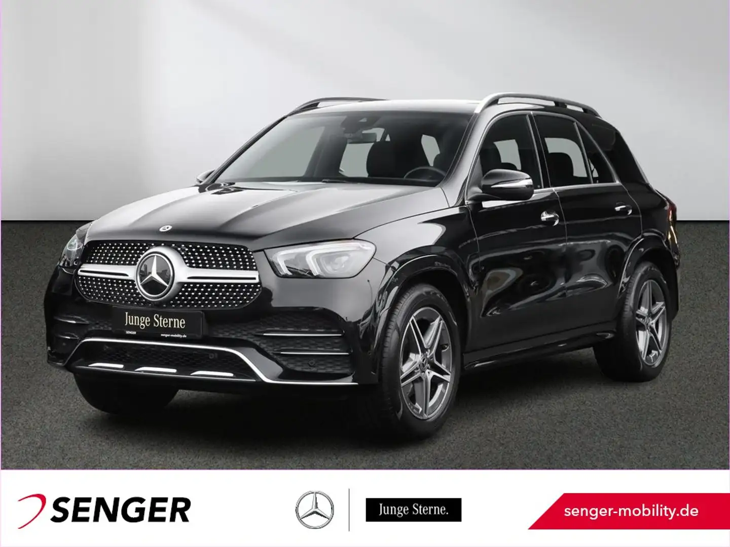 Mercedes-Benz GLE 300 d 4M AMG Rückfahrkamera Ambiente LED Zwart - 1