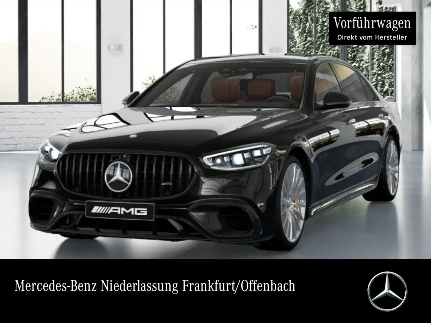Mercedes-Benz S 63 AMG S 63 E PANO+DIGITAL-L+BURMESTER3D+FAHRASS+TV Siyah - 1