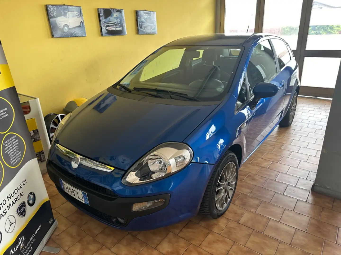 Fiat Punto Evo Punto Evo 1.2 3 porte S&S Dynamic Blau - 2