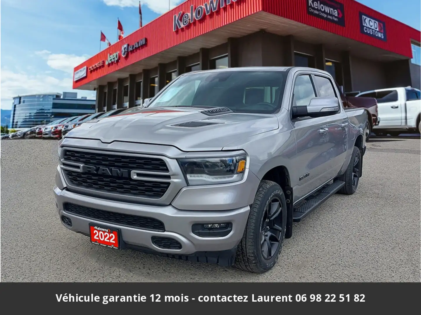 Dodge RAM Sport Night 12P 5.7L 4x4 Tout compris hors homolog Gris - 1