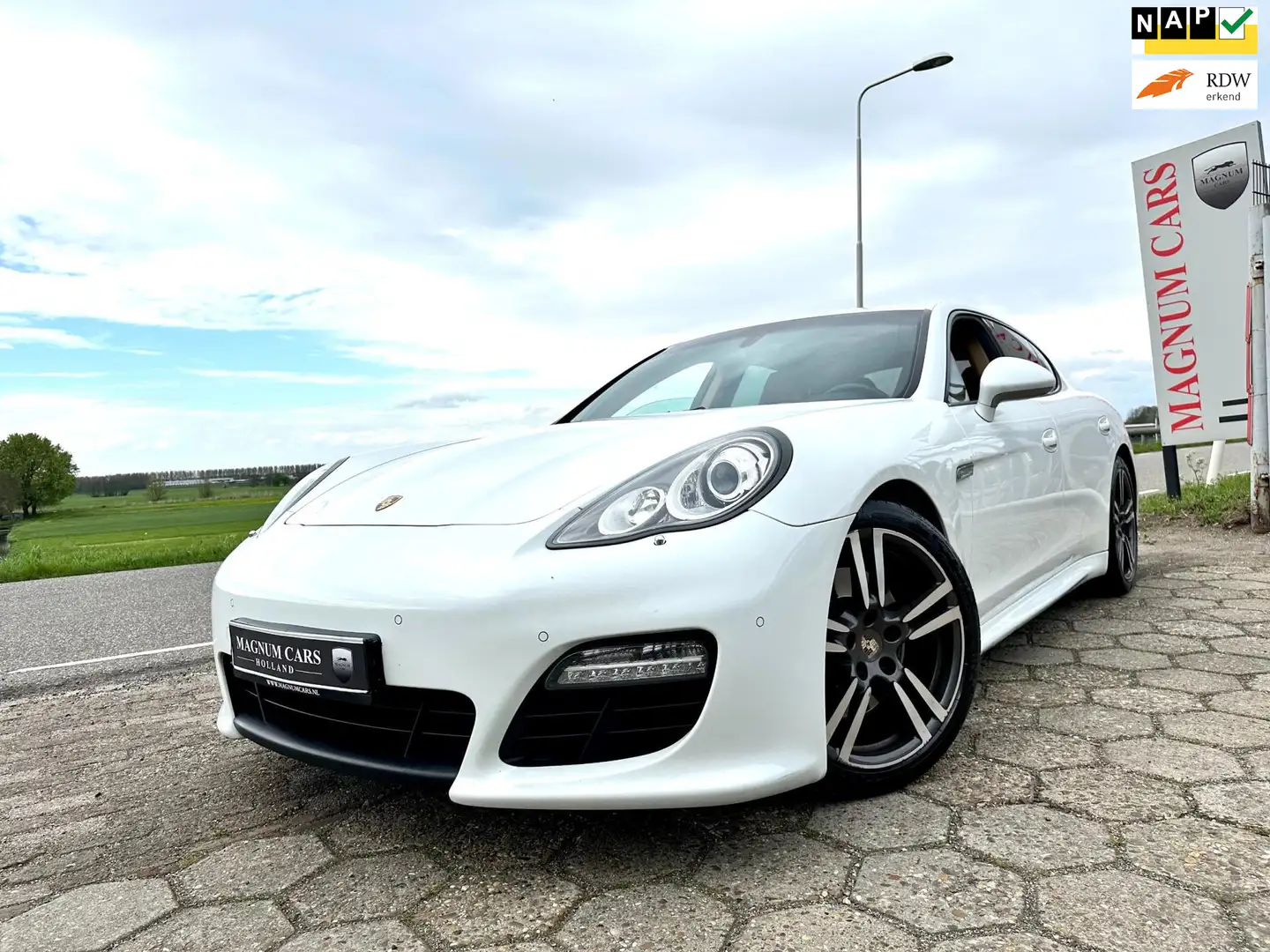 Porsche Panamera 3.0 Platinum Automaat Opendak/Panorama Xenon Beige Blanc - 1
