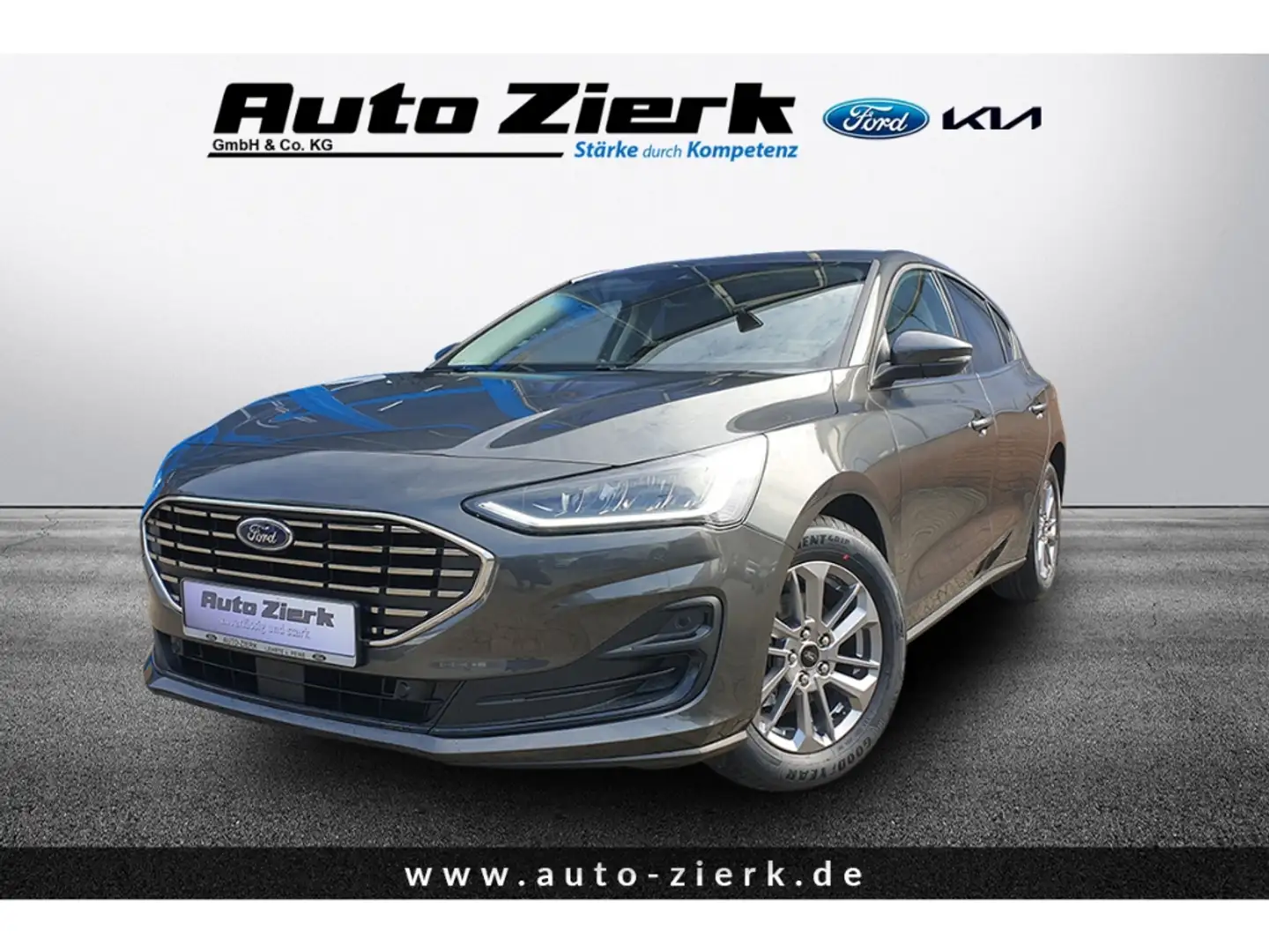 Ford Focus Titanium 1.0 EcoBoost Mild-Hybrid EU6d,Winter-Pake Grau - 1