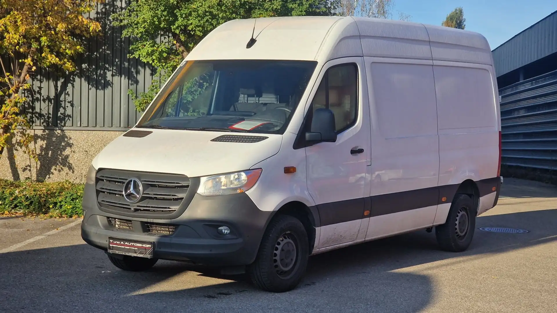 Mercedes-Benz Sprinter L3 H2 3-Sitzer *360°*Navi* Weiß - 1