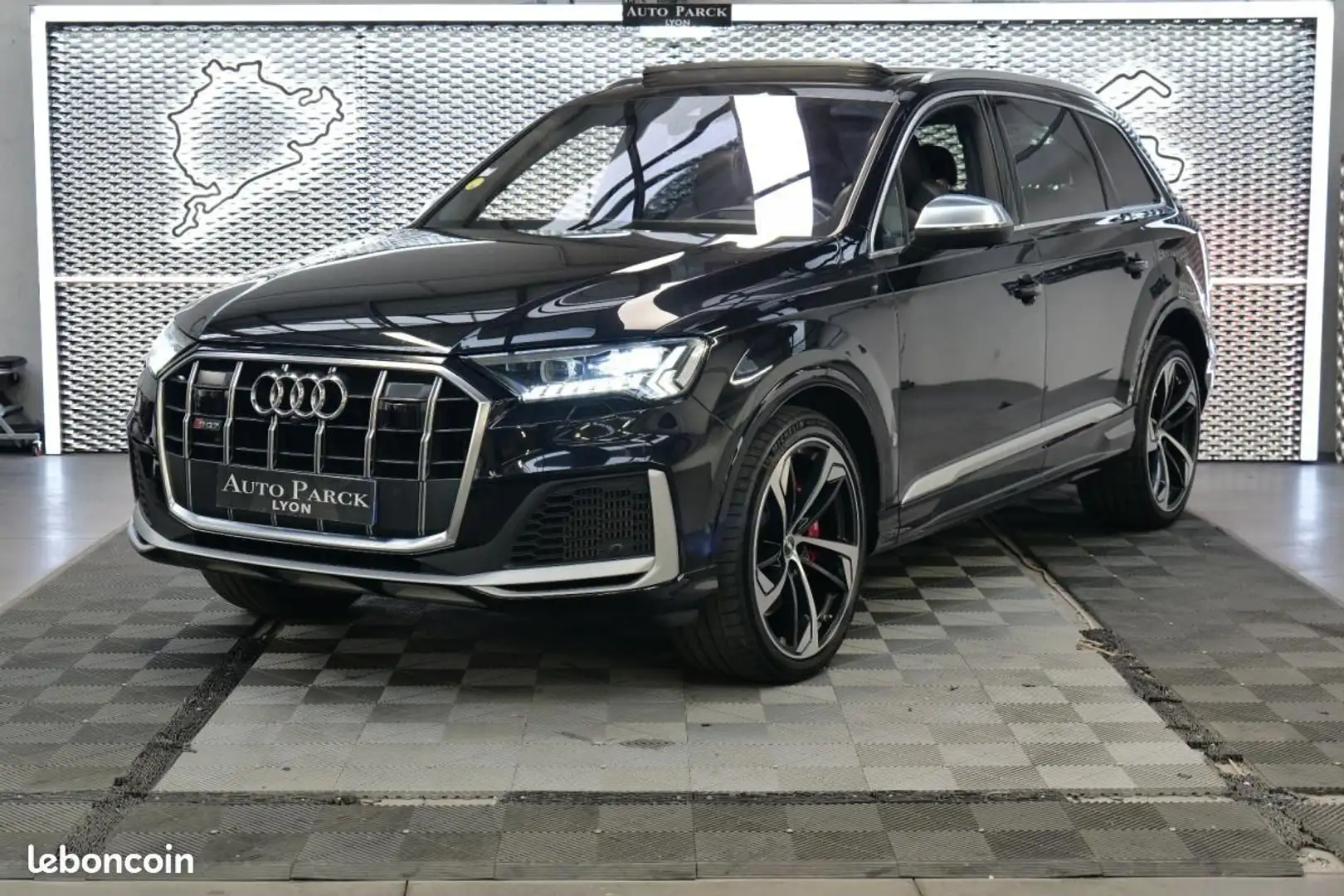 Audi SQ7 4.0 TDI 435CH 7 PLACES 1° MAIN FRANCAIS TVA RECUPERABLE MATRIX LED ATTELAGE SOFT CLOSE... Negro - 1