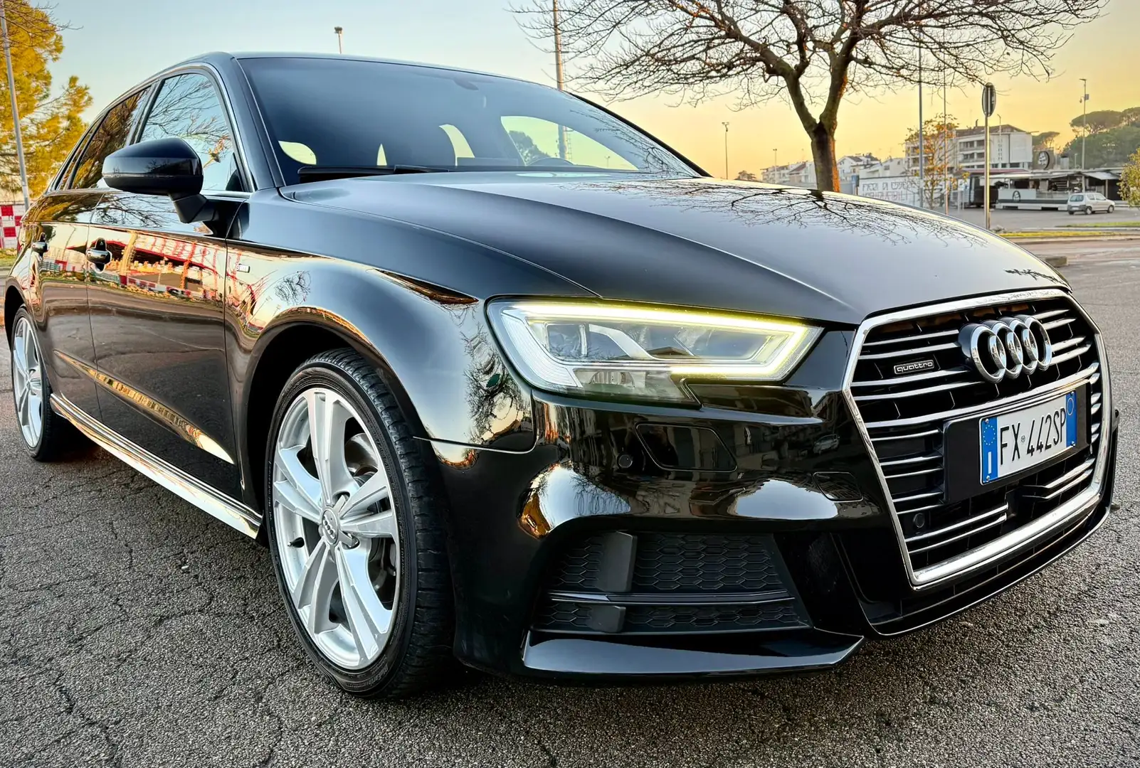 Audi A3 Sportback 40 2.0 tdi Admired quattro 184cv s-troni Nero - 1