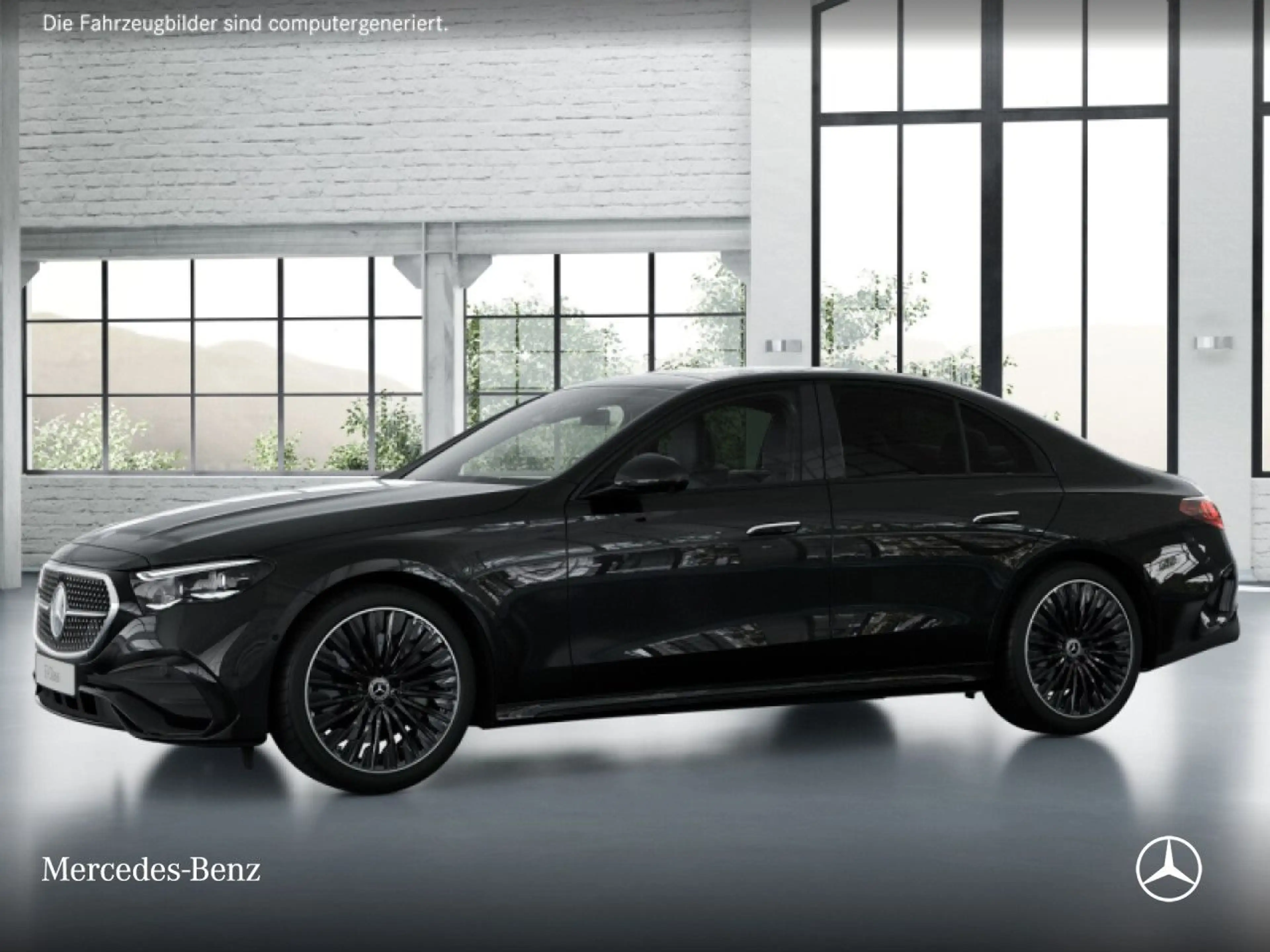 Mercedes-Benz E 220 d AMG Fahrass 360° Pano Burmester Distr. AHK — photo 3