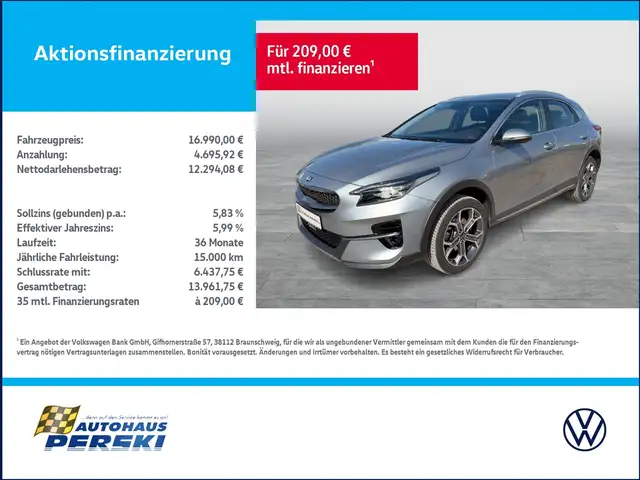 Kia XCeed 1.6 CRDI Mild Hybrid Spirit DSG  KLIMA, LED, NAVI