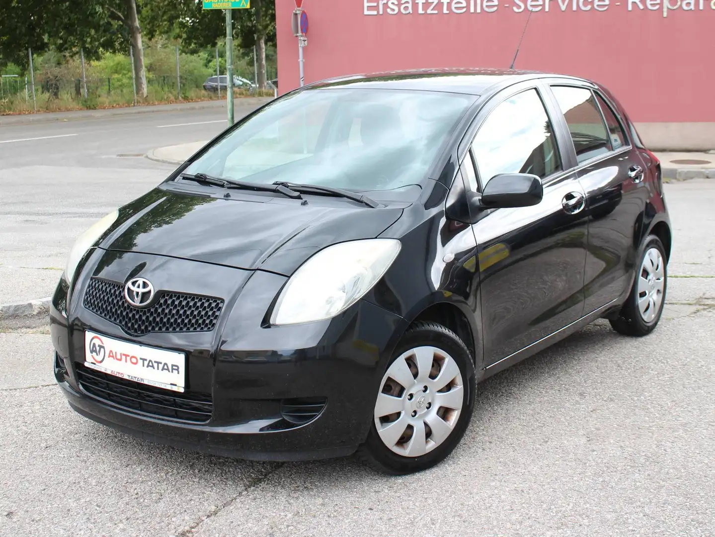 Toyota Yaris 1,0 VVT-i | Klima | Navi | 172.900 km| Pickerl bis 12.2026 Schwarz - 2