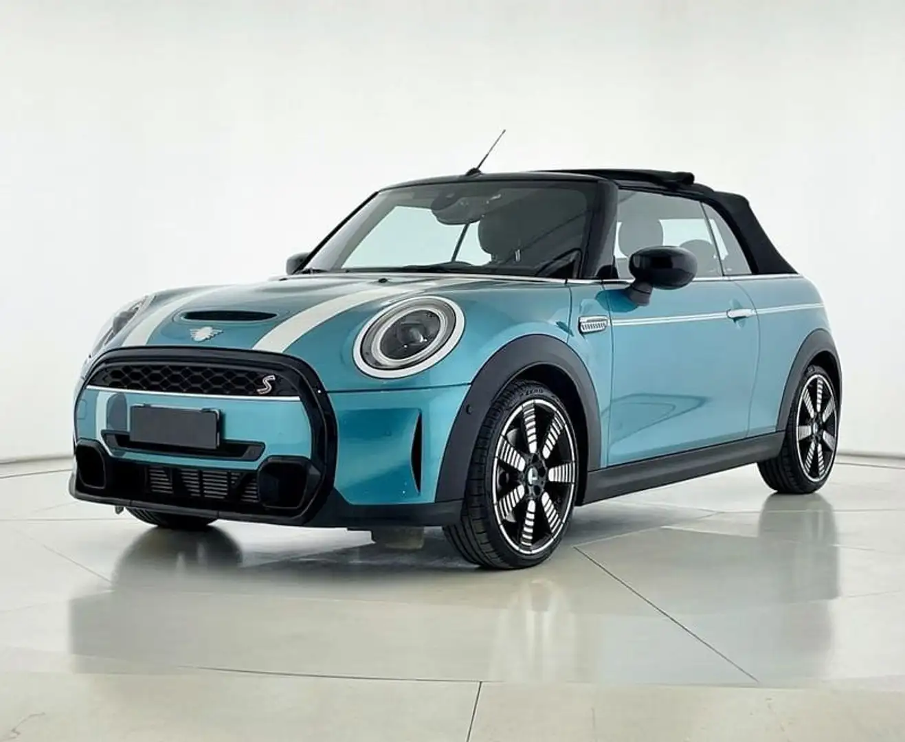 MINI Cooper S Cabrio Mini 2.0 Cooper S Seaside Carribean Aqua Cabrio Blu/Azzurro - 1