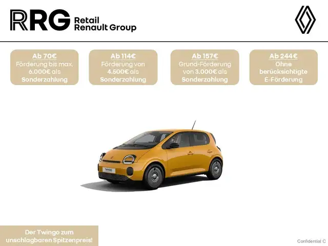 Renault Twingo Evolution 80 hp SONDERANGEBOT!
