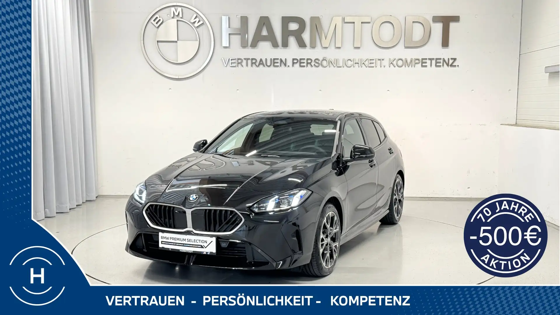 BMW 120 d Schwarz - 1