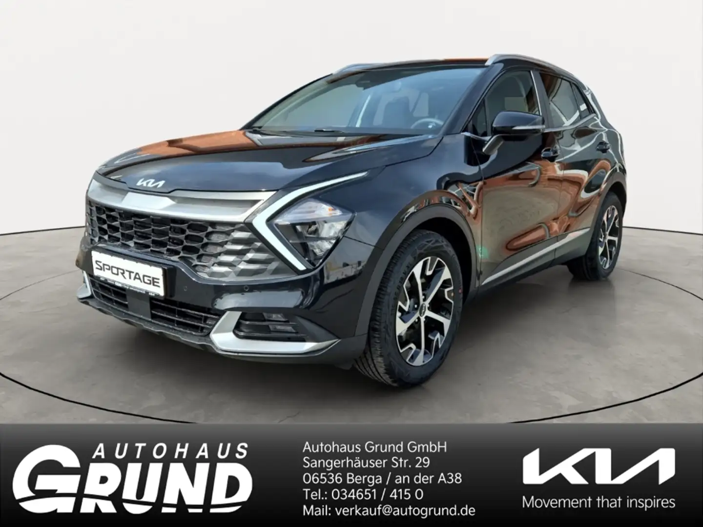 Kia Sportage 1.6T DCT ULTIMATE LEDER-PAKET 48V 2WD Zwart - 1